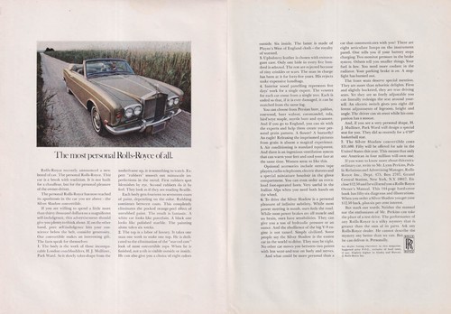 The most personal - , rolls-royce