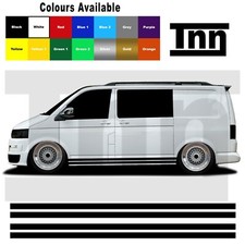 Side stripe stickers - stickers, vw