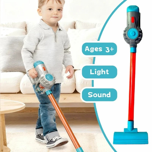 Kids toy vacuum cleaner - 3-in-1,
