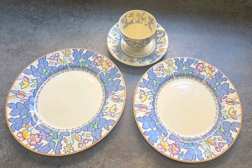Antique woods burslem - antique, blue