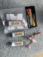 Overlander Supersport Pro LiPo Battery 900 mAh 7.4v 2s x3 batteries