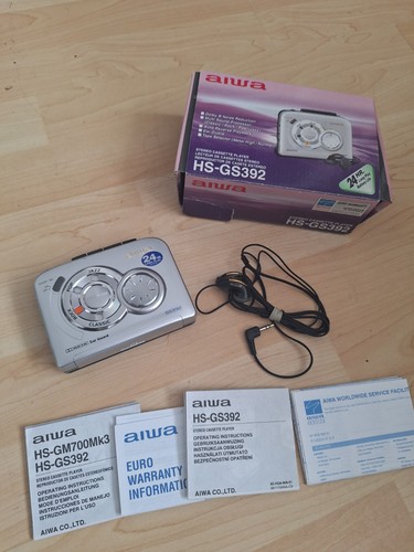 Vintage boxed aiwa gs392 - vintage,
