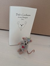 Mohair Mini Mouse Angelina Deb Canham 815 of 1200 Box & Tag