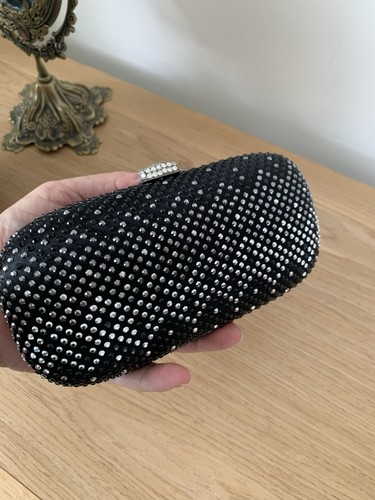 Black hard shell - hard, evening
