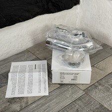 Bath Store Chrome Exposed S Trap Shallow Seal Floor Flange Waste 531296 NEW