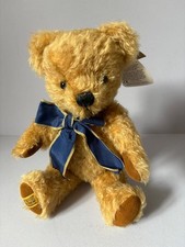 Merrythought Shrewsbury Mohair teddy bear 11” collectible handmade with tags