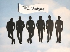 Die Cut cuts card toppers male