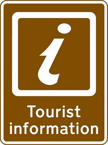 Tourist information point - , road