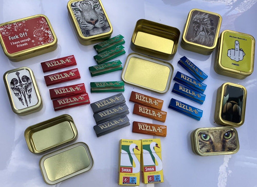 2oz tobacco tin - tin,, 200