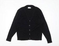 Topman Men's Black Cotton