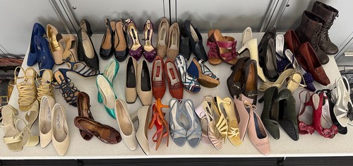 High heel shoe collection - high,