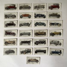 Set 25 Motor Cars Lambert &