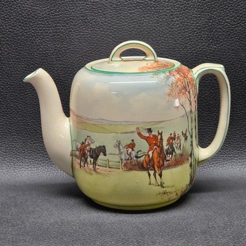 Royal doulton fox hunting - hunting, a