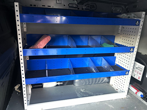 Gentili van racking - gentili, shelving