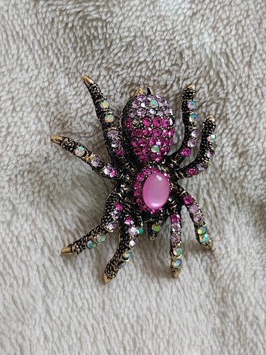 Beautiful rhinestone tarantula - beautiful,