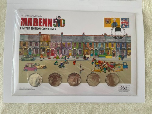 2021 benn 50p - bu, coin