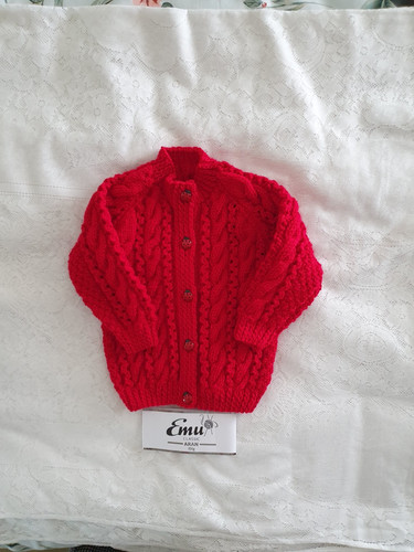 Hand knitted new - hand, aran