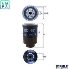 FUEL FILTER KC 67 FOR LTI