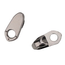 20Set Alloy Boot Lace Hooks Lace Fittings With Rivets For Repair/Camp/Hike/Climb