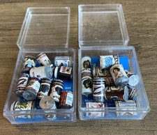 1:12 Scale Dolls House Old-fashioned Food Tin Can x 24 (boxed)