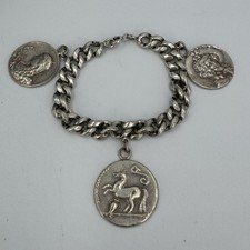 vintage silver plated charm