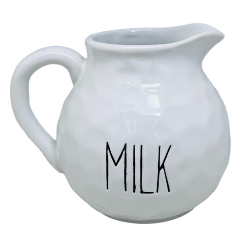 Milk jug with handle white - handle,