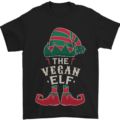 The vegan elf funny christmas - elf,