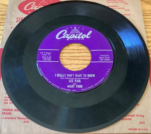 Les paul mary ford i - mary, “i
