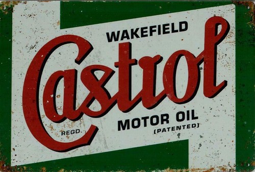 Retro metal sign garage - retro,