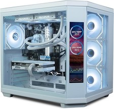 Fast Gaming PC - IONZ | Ryzen 7 5800X, RTX 5060, 16 GB, 1 TB, Apex Vision White