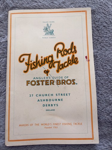 Fosters bros fishing - fishing, rods
