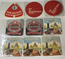 Vintage Mackeson Beer Mats /