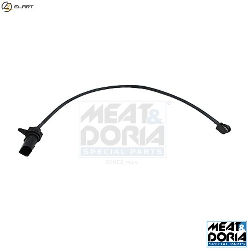 Warning contact brake pad - contact,