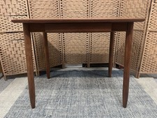 Swoon Maltby Desk, 1 Drawer, Dark Brown Acacia, RRP409