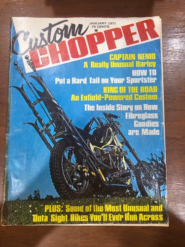 Vintage custom chopper - vintage,