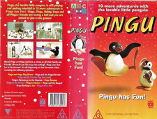 PINGU HAS FUN  VHS VIDEO PAL~