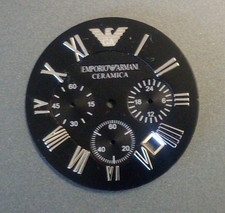 Black and silver watch - silver,