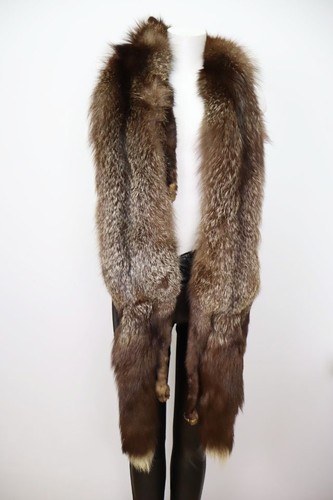 Women silver fox fur - fox,