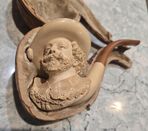 Antique meerschaum pipe - antique,