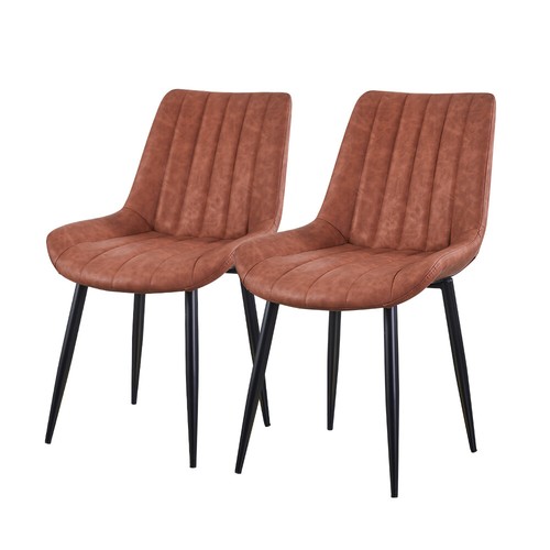 Dining chairs set faux - dining, 2