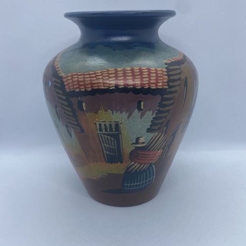 Vintage peruvian hand painted - vintage,