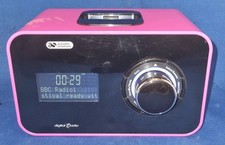 Acoustic Solutions DAB Digital & FM Radio Pink 30pin Ipod Dock Free Postage 