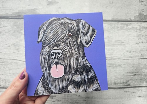 Giant schnauzer greetings - giant,