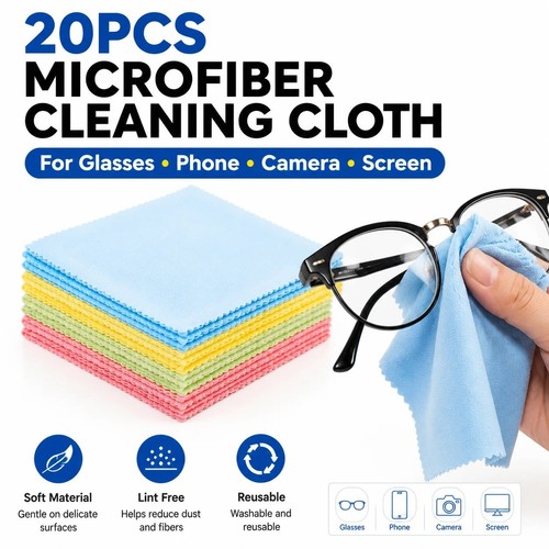Pack glasses microfibre - 20,