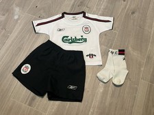 Liverpool FC - 2003/2005 Vintage 00’s - Kids Away Strip/Kit (Reebok) - 1-2 Years