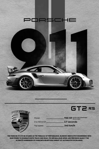 Porsche 911 gt2 - gt2, car