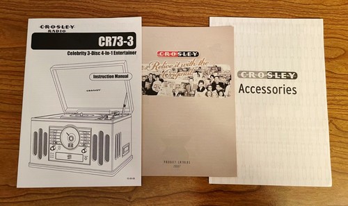 Crosley radio cr73 - crosley, cr73-3
