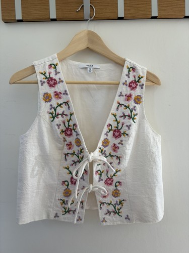 Next waistcoat embroidered - next,