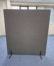 Room Divider Wall Partition Screen Panel GREY - STURDY
