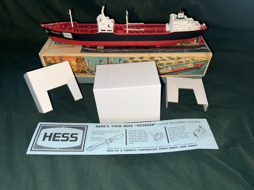 1966 hess voyager tanker ship - hess,